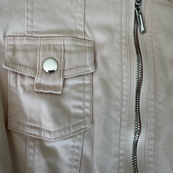 White House Black Market Light Pink woman’s  cotton size 4 Jacket - Picture 3 of 8